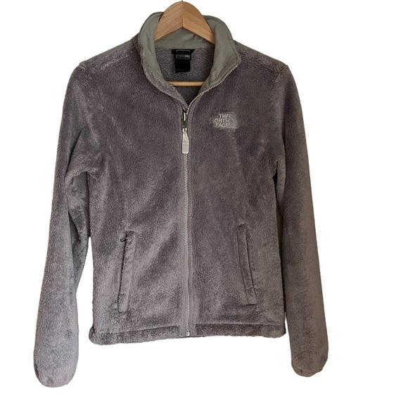 The North Face Gray Full Zip Osito‎ 2 Fleece Jacket Size: XS - Picture 12 of 13